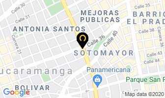 Mapa de Ovigen Tech S.a. en Bucaramanga