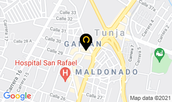 Mapa de Oxford Decoraciones en Tunja