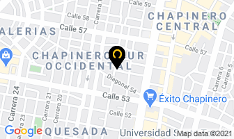 Mapa de Oxfordent en Bogotá D.C
