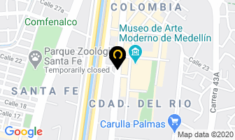 Mapa de Oxi-rental Ltda. en Medellín