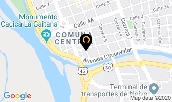 Mapa de Oxi-sur en Neiva
