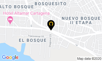 Mapa de Oxicar Ltda. en Cartagena