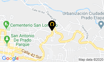 Mapa de Oxigas en Medellín