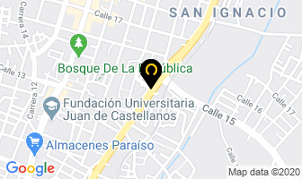 Mapa de Oxigases en Tunja