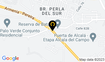 Mapa de Oxy Renta De Colombia S.a. en Pereira