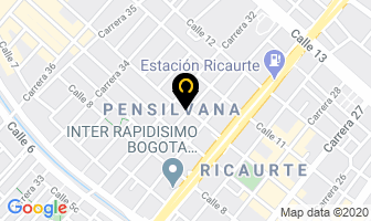Mapa de Oxypharma S.a. en Bogotá D.C