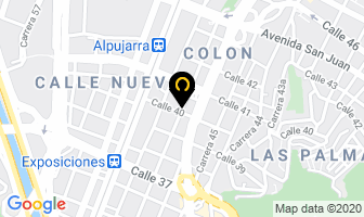 Mapa de Ozonolite en Medellín