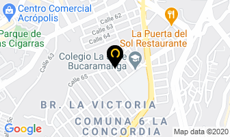 Mapa de Ozonoriente De Colombia en Bucaramanga