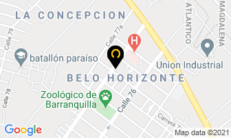 Mapa de P & B Trading E.u. en Barranquilla