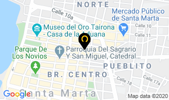 Mapa de P & L Compuservicios en Santa Marta