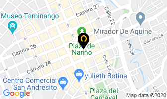 Mapa de P Y M Publicidad en Pasto