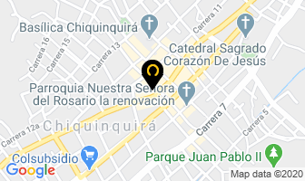 Mapa de Pa’ Chikis en Chiquinquirá