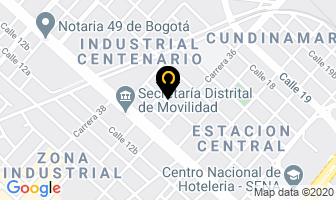 Mapa de Paantec S.a.s. en Bogotá D.C