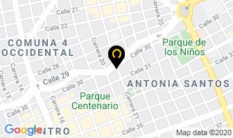 Mapa de Paantec S.a.s. en Bucaramanga