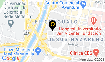 Mapa de Pabilo Y Miel en Medellín