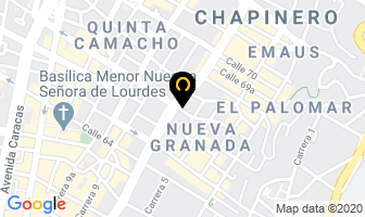 Mapa de Pacc Beneficios Ltda. en Bogotá D.C