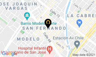 Mapa de Pacheco Carlos en Bogotá D.C