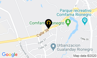 Mapa de Pacho Asados en Rionegro