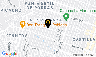 Mapa de Pacho Muebles en Medellín