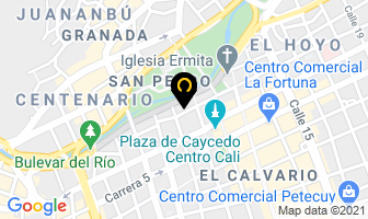 Mapa de Pachon & Asociados en Cali