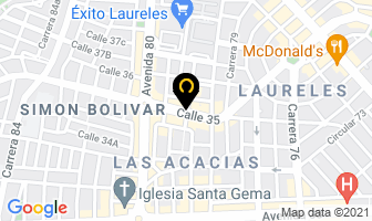 Mapa de Paco Parrilla en Medellín