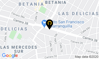 Mapa de Pacol Perfumería en Barranquilla