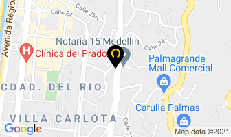 Mapa de Pacoldex S.a en Medellín