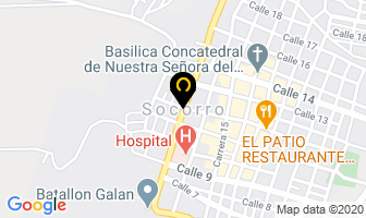 Mapa de Padilla Aldana Linder Meyer en Socorro
