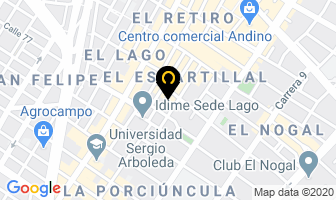 Mapa de Padilla Ortodoncia Ltda. en Bogotá D.C