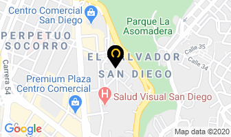Mapa de Padua Muebles en Medellín