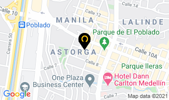 Mapa de Paella & Parrilla en Medellín