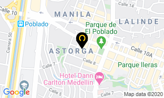 Mapa de Paella & Parrilla en Medellín