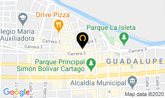 Mapa de Páginas Amarillas.com en Cartago