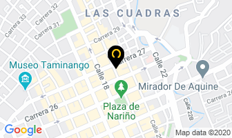 Mapa de Páginas Amarillas.com en Pasto