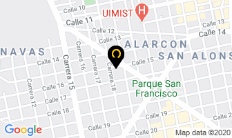 Mapa de Páginas Amarillas.com en Bucaramanga
