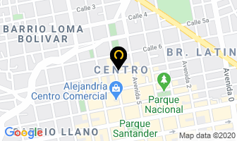 Mapa de Pague Menos De La Sexta en Cúcuta