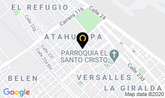 Mapa de Paint-Brush en Bogotá D.C