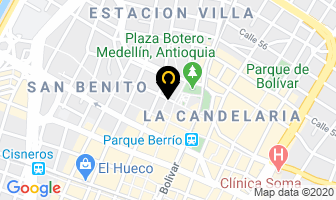 Mapa de Paisacolor en Medellín