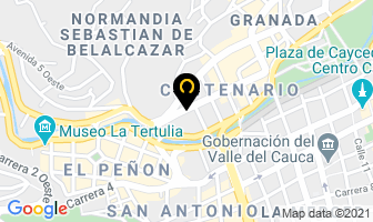 Mapa de Pakoss Creaciones en Cali