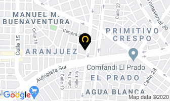 Mapa de Palacio De Los Tennis Ltda. en Cali