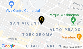 Mapa de Palacio Durán Marina en Barranquilla