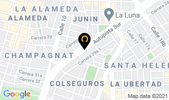 Mapa de Palacio Margarita en Cali