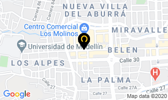 Mapa de Palacio Olga Lucia en Medellín