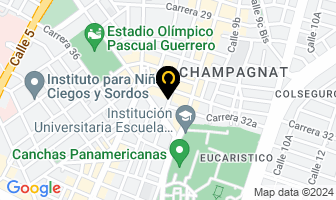 Mapa de Palau Ossa Luis Fernando en Cali
