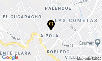 Mapa de Palma Producton en Medellín