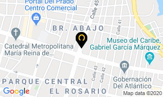 Mapa de Palmafibra en Barranquilla