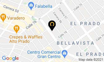 Mapa de Palmas Montecarmelo S.a. en Barranquilla