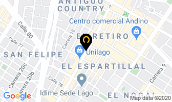 Mapa de Palms & Pockets en Bogotá D.C