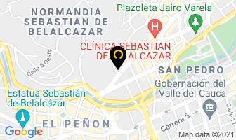 Mapa de Paloderosa Casual Chic en Cali