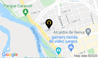 Mapa de Palomino Ltda. en Neiva